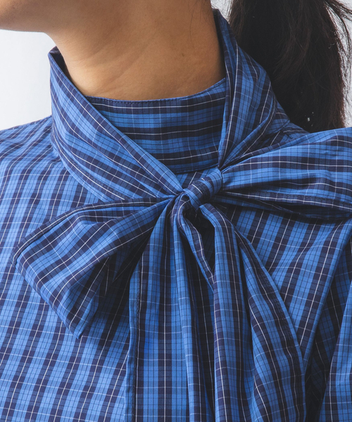 NARACAMICIE（ナラカミーチェ） ブラウス シャツ ストレッチチェック