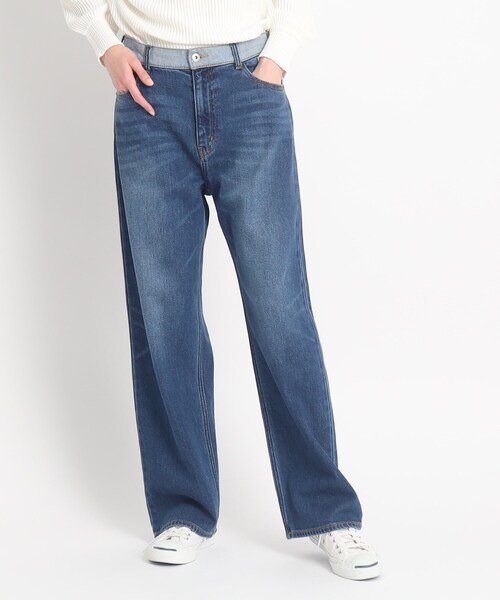 【美品】nomisノーミス DENIM TYPEスノボパンツ デニムタイプ【L】 新色登場！】ナノミストデニムパンツ （デニムパンツ）｜R-ISM