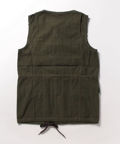 ベスト ジレ 「HOUSTON」M65 カットオフジャケット レディース HOUSTON ベスト ジレ 「HOUSTON」M65 カットオフジャケット