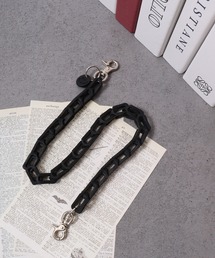 Llifeブラウン レザー ウォレットチェーン Llife（ライフ）の「Llife LEATHER CHAIN WALLET CODE