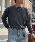 tシャツ 「ヴィンテージライク」ピグメント加工...の詳細画像1
