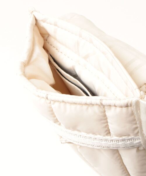 ショルダーバッグ・ポシェット HUNTER UNISEX Intrepid Puffer Essential Phone Pouch White Wi UNISEX】INTREPID PUFFER ESSENTIAL PHONE POUCH（ポーチ