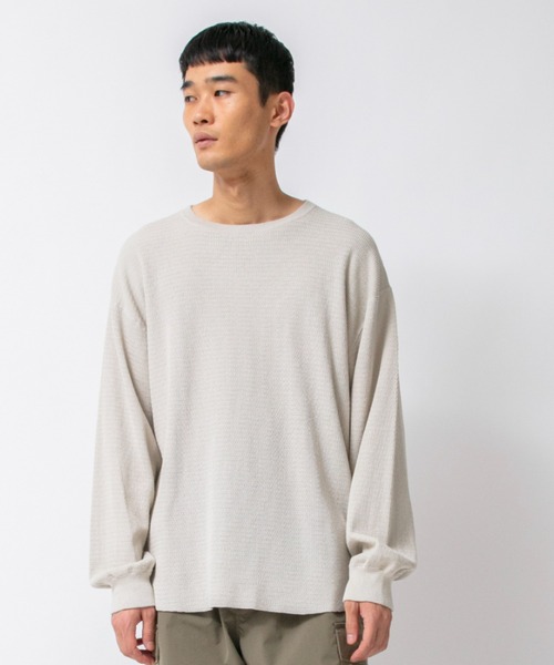 Johnbull（ジョンブル） セーター ニット ワッフルクルーネックニット