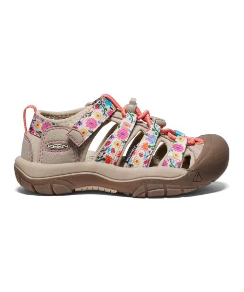 サンダル KEEN/キーン キッズ サンダル 水陸両用 花柄 NEWPORT H2 ニューポート 1028822 キッズ 子供 女の子の画像