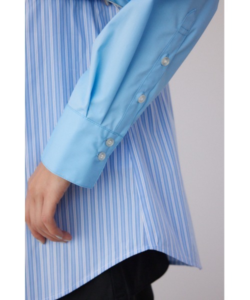 AZUL BY MOUSSY ブラウス シャツ 「PLUS」マルチウェイデザイン
