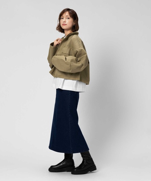 ステューシー×ディッキーズ　ショートブルゾン ステューシー×ディッキーズ ショートブルゾン