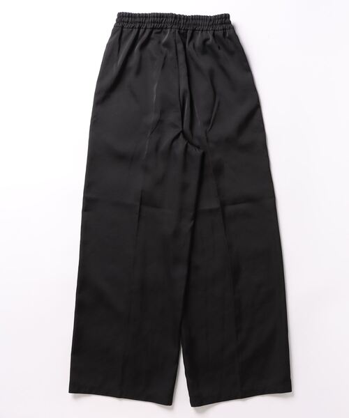 HeRIN.CYE スラックス パンツ Center press satin pants
