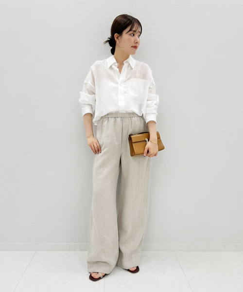 Plage Paisley Relax パンツ plage｜《追加予約》dull satin relax パンツ | Rakuten Fashion