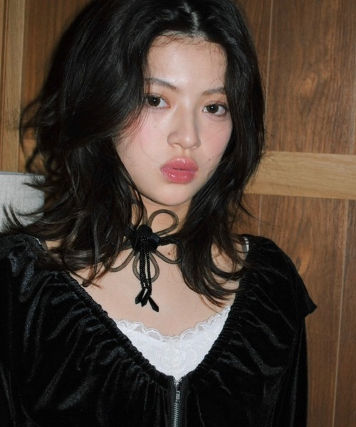 musubore（ムスボレ） チョーカー 「 select 」flower beads choker