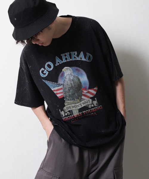 gram. tシャツ 「_gram.」 ピグメント加工 90s ロックTシャツ / バンド