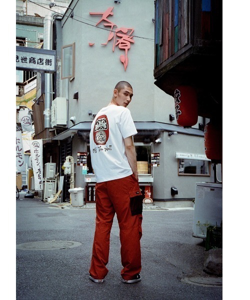 VANS tシャツ ヴァンズ DARUMA TEE ABC ショートスリーブ