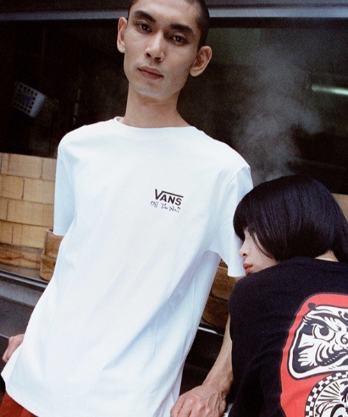 VANS tシャツ ヴァンズ DARUMA TEE ABC ショートスリーブ
