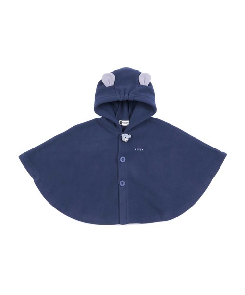 KP BOY クマ編みぐるみフリースマント キッズ 子供服 男の子 KP BOY クマ編みぐるみフリースマント キッズ 子供服 男の子