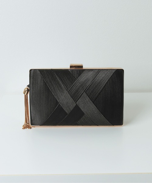 Kana クラッチバッグ パーティーバッグ フロントクロスデザイン 2WAY