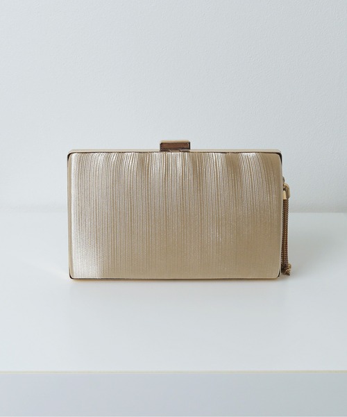 Kana クラッチバッグ パーティーバッグ フロントクロスデザイン 2WAY