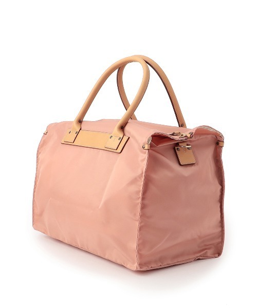【美品】フェリージ ボストンバッグ2way P4ビジネスバッグ ナイロンベージュ フェリージ felisi 国内正規品 ナイロンボストンバッグ メンズ