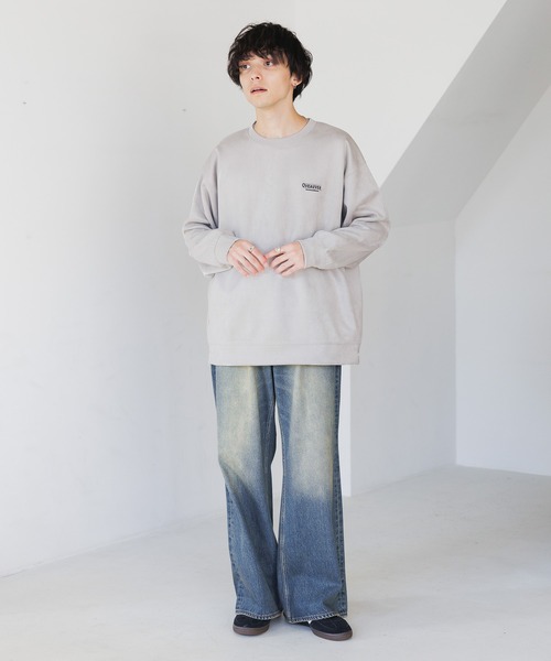 patagonia ワンポイント スウェット クルーネック アウトドア 無地 RAGEBLUE トレーナー スウェット カットスウェード/ワンポイント