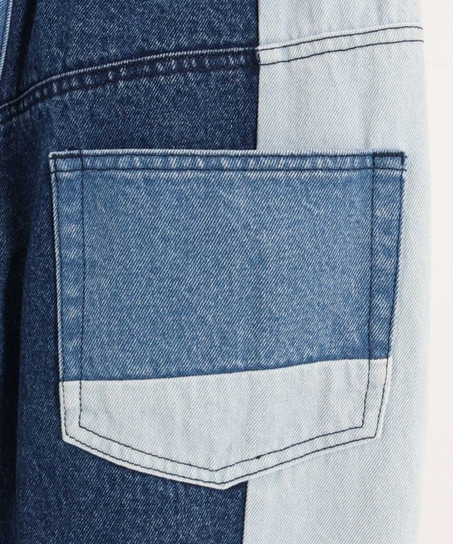 ANGENEHM（アンゲネーム） ジーンズ mp12739-Switching design denim