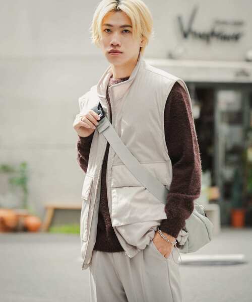 SENSE OF PLACE by URBAN RESEARCH ダウンベスト ベスト ダブル