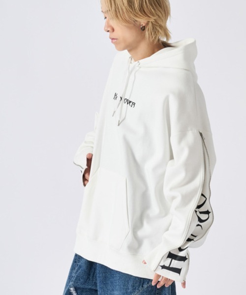 RE730 パーカー 「RE730」袖ジッパーギミック/モンスタークロウ