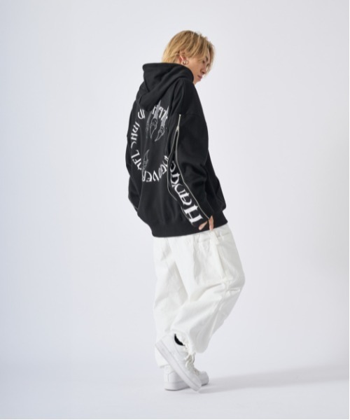 RE730 パーカー 「RE730」袖ジッパーギミック/モンスタークロウ