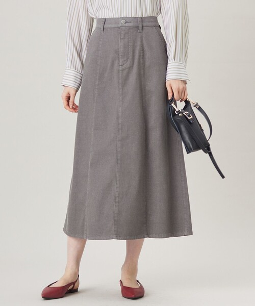 自由区（ジユウク） デニムスカート ウスカルデニム スカート