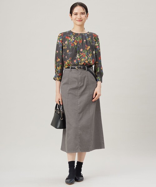 専用　自由区　ウスカルデニムスカート　40 新品 自由区（ジユウク） デニムスカート ウスカルデニム スカート