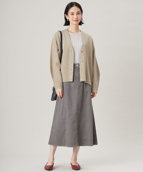 専用　自由区　ウスカルデニムスカート　40 新品 洗える】ウスカルデニム スカート （デニムスカート）｜自由区