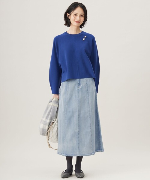 ウスカルデニム スカート　自由区 自由区 デニムスカート ウスカルデニム スカート : ZOZOTOWN