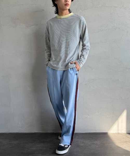 FRED PERRY フレッドペリー配色ライン トラックパンツ 新品未使用 FRED PERRY パンツ 「FRED PERRY/フレッドペリー」 別注 配色