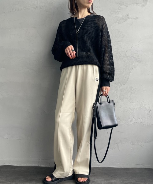 FRED PERRY フレッドペリー配色ライン トラックパンツ 新品未使用 FRED PERRY パンツ 「FRED PERRY/フレッドペリー」 別注 配色