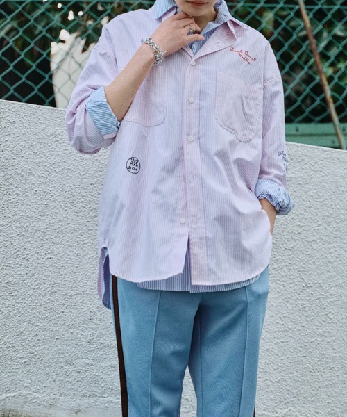 FRED PERRY パンツ 「FRED PERRY/フレッドペリー」 別注 配色