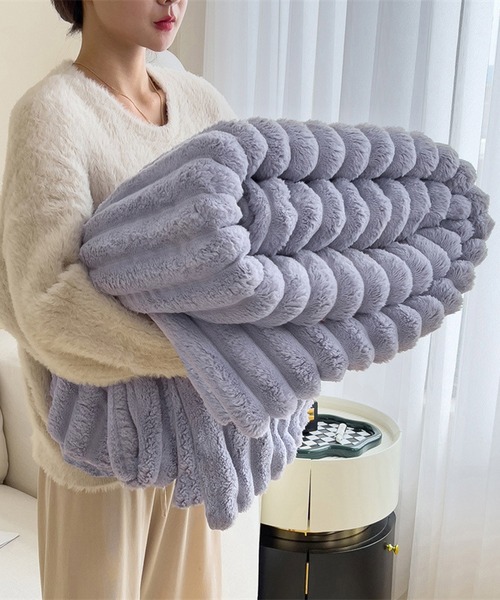 CERCA ブランケット 「 somni / ソニ 」 もこもこ毛布 掛け布団