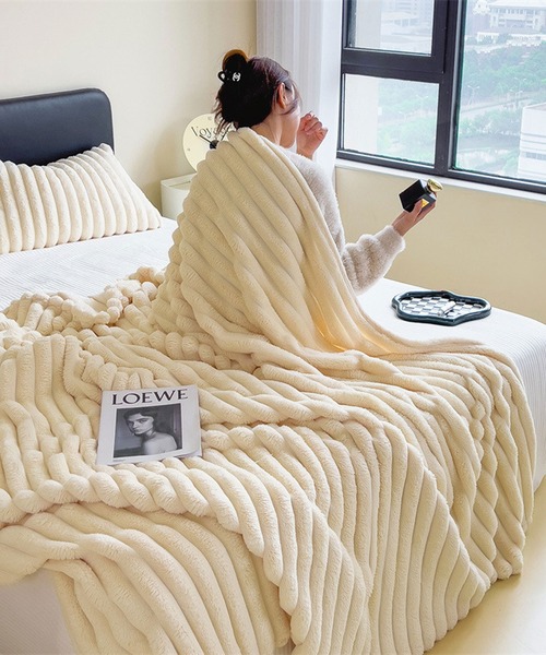 CERCA ブランケット 「 somni / ソニ 」 もこもこ毛布 掛け布団