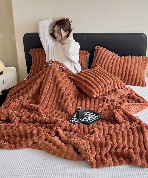 CERCA ブランケット 「 somni / ソニ 」 もこもこ毛布 掛け布団