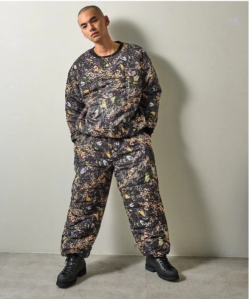 トレーナーr RVCA（ルーカ） トレーナー スウェット メンズ GRANT PUFFER REVERSI