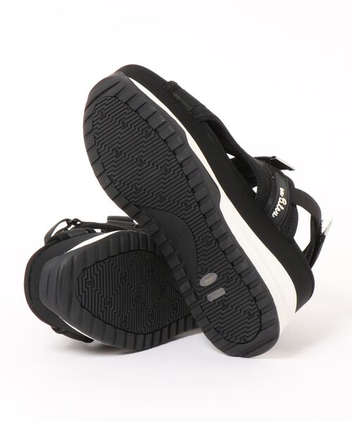 LANVIN ブラック フラットシューズ 23.5㎝ LANVIN en Bleu 「LANVIN Bleu」 フラットサンダル M(23.5cm