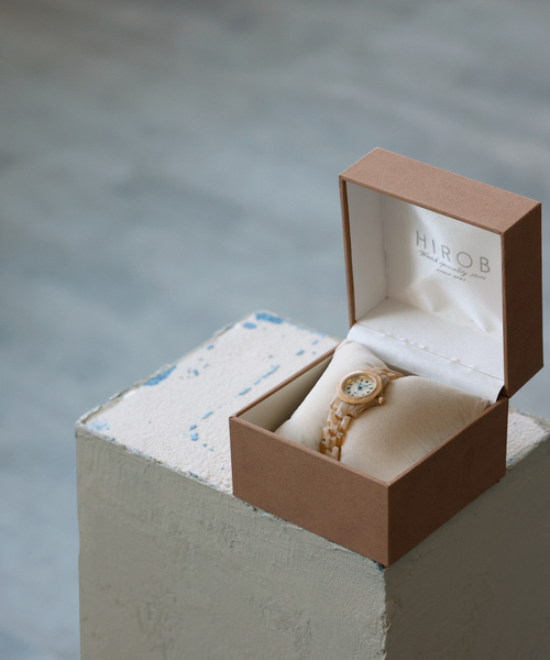 HIROB（ヒロブ） 腕時計 Sur mesure Mini Aneth / Beige レディース