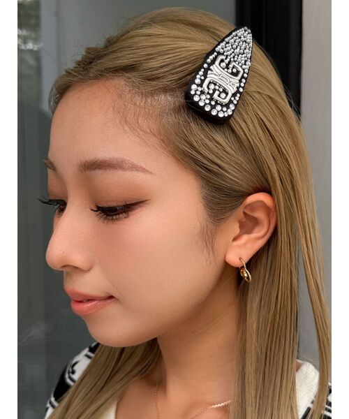 GYDA（ジェイダ） ヘアクリップ ラインストーンSymmetryGYDAバレッタ