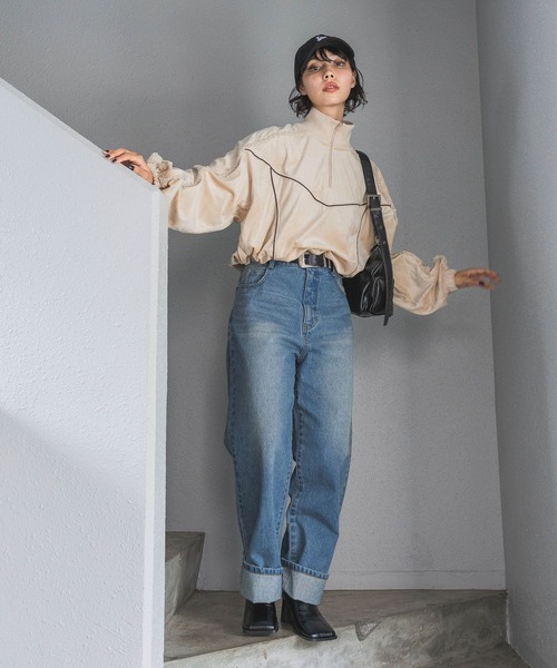 PAGEBOY　ジャケット　ベージュ PAGEBOY（ページボーイ）の「ショートテーラードジャケット（）」 - WEAR
