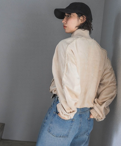 PAGEBOY　ジャケット　ベージュ PAGEBOY（ページボーイ）の「ショートテーラードジャケット（）」 - WEAR