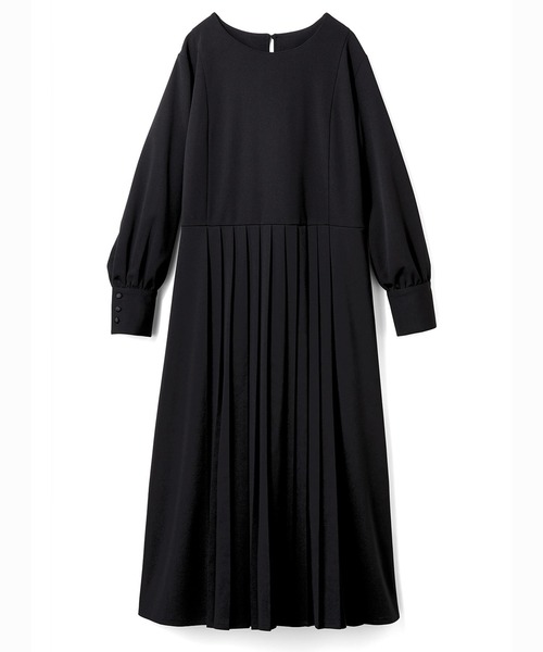 IEDIT ワンピース IEDIT ブローチ付きで着映える 上品見えして  