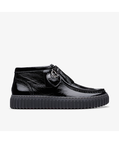 Clarks Originals BoTT ブラックデッキシューズ Clarks（クラークス） デッキシューズ Torhill Heart / トーヒルハート