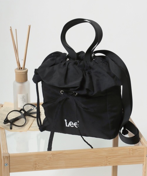 Lee（リー） ショルダーバッグ バッグ リボン巾着フリルデザイン2WAY