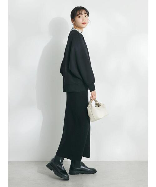 「CRAFT STANDARD BOUTIQUE」 ニットスカート M ブルー レディース_画像9