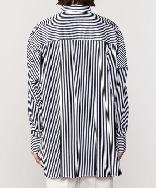 ジムフレックス Gymphlex ボタンダウン チュニック ロング シャツ GYMPHLEX ブラウス シャツ Gymphlex | ボタンダウン 長袖