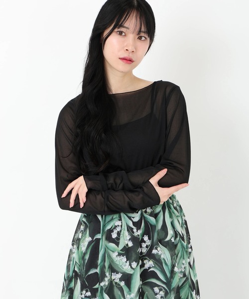 tシャツ シアートリコットプルオーバー レディース