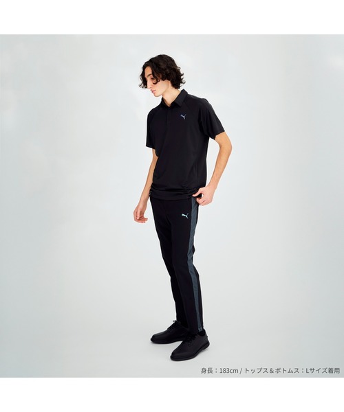PUMA ポロシャツ プーマ メンズ ゴルフ PF ソリッド ライン 3D