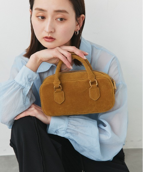 ad thie（アドティエ） ショルダーバッグ バッグ スエードタッチ ミニ