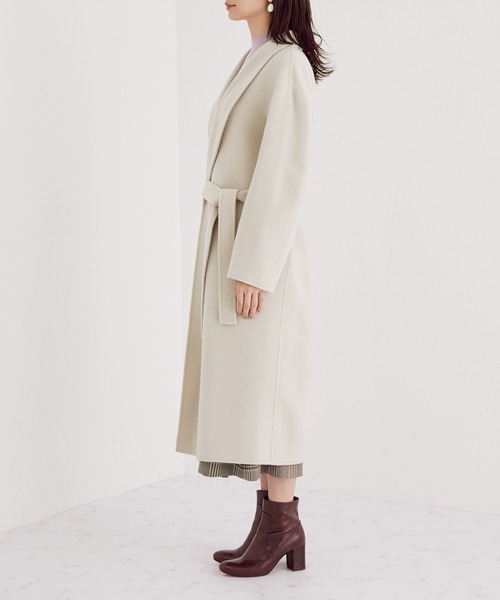 ROPE'（ロペ） チェスターコート 36 ベージュ系その他 レディース